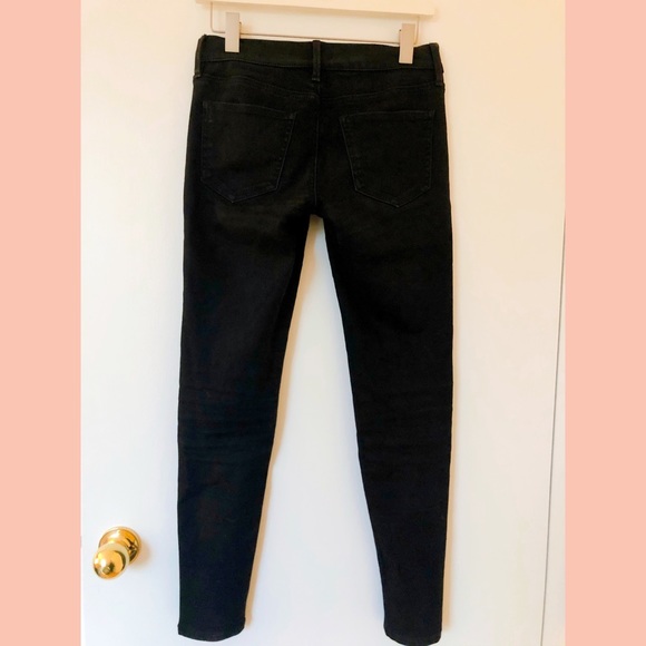 Ann Taylor Black Mid Rise Skinny Jeans - Picture 4 of 4